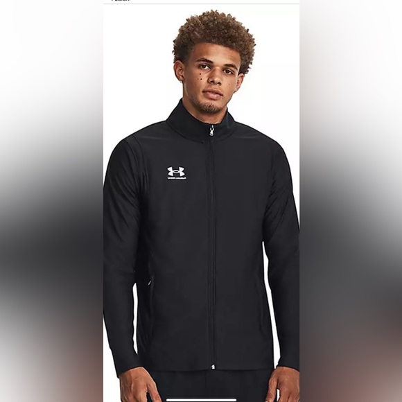 Men's Under Armour Black Full Zip Storm Warm Up Track Jacket. Size XL - Picture 1 of 9